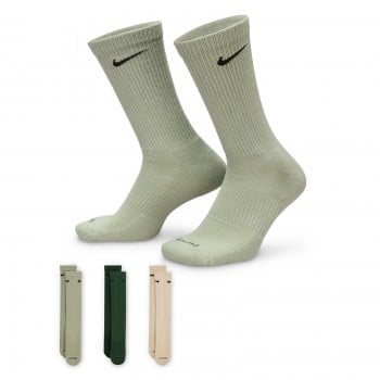 NIKE EVERYDAY PLUS CUSHIONED TRAINING CREW SOCKS - 3 PAIRS